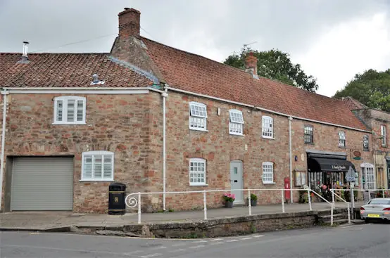 Stone cottages on South Parade, Chew Magna